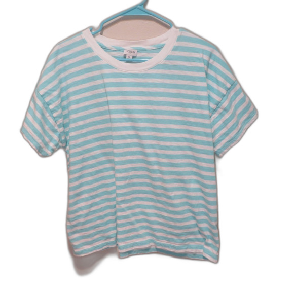 J.Crew Collector Striped Tee Shirt Size XL - Picture 1 of 4